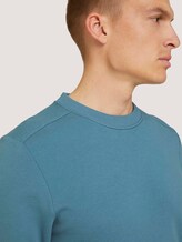 Basic Sweatshirt - Männer - smokey aqua Basic Sweatshirt - Männer - smokey aqua - 9 - TOM TAILOR