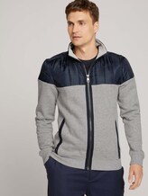 jas met opstaande kraag - Mannen - Middle Grey Melange jas met opstaande kraag - Mannen - Middle Grey Melange - 5 - TOM TAILOR