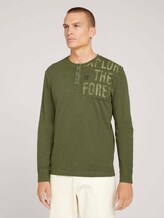 T-Shirt mit Print - Männer - Oak Leaf Green T-Shirt mit Print - Männer - Oak Leaf Green - 1 - TOM TAILOR