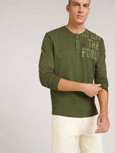 T-Shirt mit Print - Männer - Oak Leaf Green T-Shirt mit Print - Männer - Oak Leaf Green - 5 - TOM TAILOR