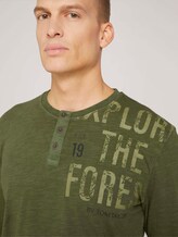 T-Shirt mit Print - Männer - Oak Leaf Green T-Shirt mit Print - Männer - Oak Leaf Green - 9 - TOM TAILOR