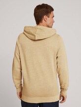 Hoodie mit Print - Männer - Beach Sand Hoodie mit Print - Männer - Beach Sand - 2 - TOM TAILOR