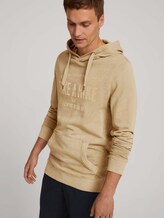 Hoodie mit Print - Männer - Beach Sand Hoodie mit Print - Männer - Beach Sand - 5 - TOM TAILOR