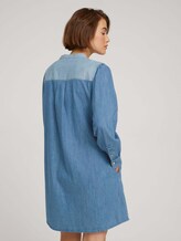 Mini Jeanskleid aus Bio-Baumwolle - Frauen - bright blue denim Mini Jeanskleid aus Bio-Baumwolle - Frauen - bright blue denim - 2 - TOM TAILOR Denim