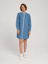 Mini Jeanskleid aus Bio-Baumwolle - Frauen - bright blue denim Mini Jeanskleid aus Bio-Baumwolle - Frauen - bright blue denim - 3 - TOM TAILOR Denim