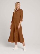 Midi Hemdkleid - Frauen - amber brown Midi Hemdkleid - Frauen - amber brown - 3 - TOM TAILOR Denim
