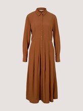 Midi Hemdkleid - Frauen - amber brown Midi Hemdkleid - Frauen - amber brown - 7 - TOM TAILOR Denim