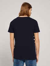 gestreiftes T-Shirt - Männer - Sky Captain Blue gestreiftes T-Shirt - Männer - Sky Captain Blue - 2 - TOM TAILOR Denim