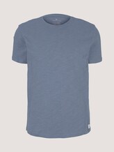 Basic T-Shirt - Männer - Gravel Grey Basic T-Shirt - Männer - Gravel Grey - 7 - TOM TAILOR