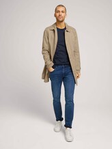 Basic T-Shirt - Männer - Knitted Navy Basic T-Shirt - Männer - Knitted Navy - 3 - TOM TAILOR