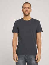 Basic T-Shirt - Männer - Tarmac Grey Basic T-Shirt - Männer - Tarmac Grey - 1 - TOM TAILOR
