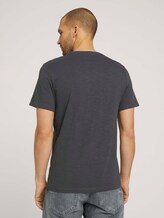 Basic T-Shirt - Männer - Tarmac Grey Basic T-Shirt - Männer - Tarmac Grey - 2 - TOM TAILOR