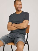 Basic T-Shirt - Männer - Tarmac Grey Basic T-Shirt - Männer - Tarmac Grey - 5 - TOM TAILOR