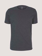 Basic T-Shirt - Männer - Tarmac Grey Basic T-Shirt - Männer - Tarmac Grey - 7 - TOM TAILOR
