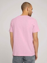 Basic T-Shirt - Männer - Soft Pink Basic T-Shirt - Männer - Soft Pink - 2 - TOM TAILOR