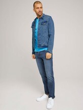 Basic T-Shirt - Männer - aquarius turquoise Basic T-Shirt - Männer - aquarius turquoise - 3 - TOM TAILOR