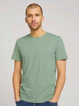 Basic T-Shirt - Männer - light mint green Basic T-Shirt - Männer - light mint green - 1 - TOM TAILOR