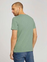Basic T-Shirt - Männer - light mint green Basic T-Shirt - Männer - light mint green - 2 - TOM TAILOR