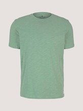 Basic T-Shirt - Männer - light mint green Basic T-Shirt - Männer - light mint green - 7 - TOM TAILOR