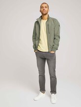 Basic T-Shirt mit Bio-Baumwolle - Männer - pale banana yellow Basic T-Shirt mit Bio-Baumwolle - Männer - pale banana yellow - 3 - TOM TAILOR