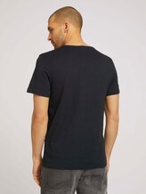 Basic T-Shirt - Männer - Black Basic T-Shirt - Männer - Black - 2 - TOM TAILOR