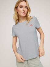 gestreiftes T-Shirt - Frauen - offwhite thin stripes gestreiftes T-Shirt - Frauen - offwhite thin stripes - 5 - TOM TAILOR