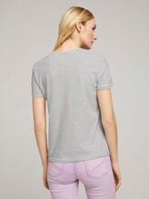gestreiftes T-Shirt - Frauen - all blue stripe design gestreiftes T-Shirt - Frauen - all blue stripe design - 2 - TOM TAILOR