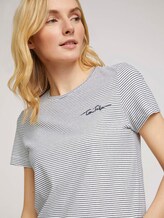 Doppelpack T-Shirt mit Bio-Baumwolle - Frauen - Sky Captain Blue Doppelpack T-Shirt mit Bio-Baumwolle - Frauen - Sky Captain Blue - 9 - TOM TAILOR
