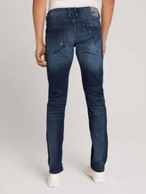 Slim Piers Jeans mit Bio-Baumwolle - Männer - Used Dark Stone Blue Denim Slim Piers Jeans mit Bio-Baumwolle - Männer - Used Dark Stone Blue Denim - 2 - TOM TAILOR Denim