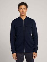 Bomberjacke mit Brusttaschen - Männer - Sky Captain Blue Bomberjacke mit Brusttaschen - Männer - Sky Captain Blue - 1 - TOM TAILOR Denim