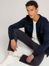 Bomberjacke mit Brusttaschen - Männer - Sky Captain Blue Bomberjacke mit Brusttaschen - Männer - Sky Captain Blue - 5 - TOM TAILOR Denim