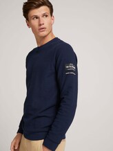 strukturierter Pullover - Männer - Sky Captain Blue strukturierter Pullover - Männer - Sky Captain Blue - 5 - TOM TAILOR Denim