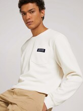 Sweatshirt mit Brusttasche - Männer - Soft Light Beige Sweatshirt mit Brusttasche - Männer - Soft Light Beige - 5 - TOM TAILOR Denim