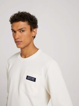 Sweatshirt mit Brusttasche - Männer - Soft Light Beige Sweatshirt mit Brusttasche - Männer - Soft Light Beige - 9 - TOM TAILOR Denim