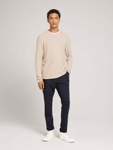 Slim-chinobroek - Mannen - blue grey zig zag structure Slim-chinobroek - Mannen - blue grey zig zag structure - 3 - TOM TAILOR Denim
