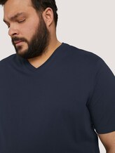 Basic T-Shirt im Doppelpack - Männer - Dark Blue Basic T-Shirt im Doppelpack - Männer - Dark Blue - 9 - Men Plus