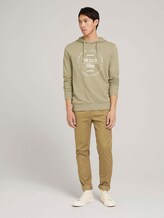 Hoodie mit Print - Männer - Silver Olive Hoodie mit Print - Männer - Silver Olive - 3 - TOM TAILOR Denim