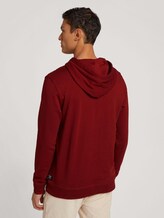 Hoodie mit Print - Männer - burned cordovan red Hoodie mit Print - Männer - burned cordovan red - 2 - TOM TAILOR Denim