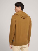 Hoodie mit Print - Männer - deep cognac Hoodie mit Print - Männer - deep cognac - 2 - TOM TAILOR Denim