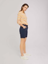 Lina Bermuda Shorts - Frauen - Real Navy Blue Lina Bermuda Shorts - Frauen - Real Navy Blue - 3 - TOM TAILOR Denim