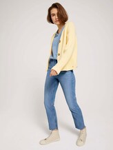 T-Shirt mit V-Ausschnitt - Frauen - soft mid blue T-Shirt mit V-Ausschnitt - Frauen - soft mid blue - 3 - TOM TAILOR Denim