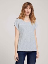 gestreiftes T-Shirt - Frauen - offwhite thin stripes gestreiftes T-Shirt - Frauen - offwhite thin stripes - 1 - TOM TAILOR
