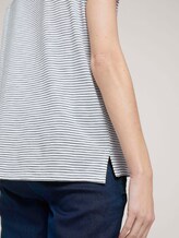 gestreiftes T-Shirt - Frauen - offwhite thin stripes gestreiftes T-Shirt - Frauen - offwhite thin stripes - 9 - TOM TAILOR