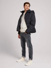 Puffer jacket with recycled polyester - Men - Black Puffer jacket with recycled polyester - Men - Black - 3 - TOM TAILOR Denim