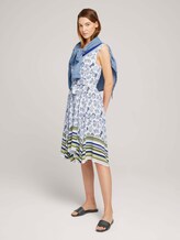 Gemustertes Tuchkleid mit Print - Frauen - offwhite paisley design Gemustertes Tuchkleid mit Print - Frauen - offwhite paisley design - 3 - TOM TAILOR
