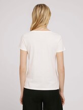 T-Shirt aus Bio-Baumwolle - Frauen - Whisper White T-Shirt aus Bio-Baumwolle - Frauen - Whisper White - 2 - TOM TAILOR