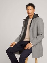Mantel mit Jacke - Männer - grey herringbone Mantel mit Jacke - Männer - grey herringbone - 5 - TOM TAILOR Denim