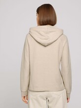 Hoodie aus Bio-Baumwolle - Frauen - Light Cashew Beige Hoodie aus Bio-Baumwolle - Frauen - Light Cashew Beige - 2 - TOM TAILOR Denim