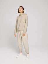 Hoodie aus Bio-Baumwolle - Frauen - Light Cashew Beige Hoodie aus Bio-Baumwolle - Frauen - Light Cashew Beige - 3 - TOM TAILOR Denim