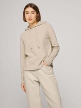 Hoodie aus Bio-Baumwolle - Frauen - Light Cashew Beige Hoodie aus Bio-Baumwolle - Frauen - Light Cashew Beige - 5 - TOM TAILOR Denim